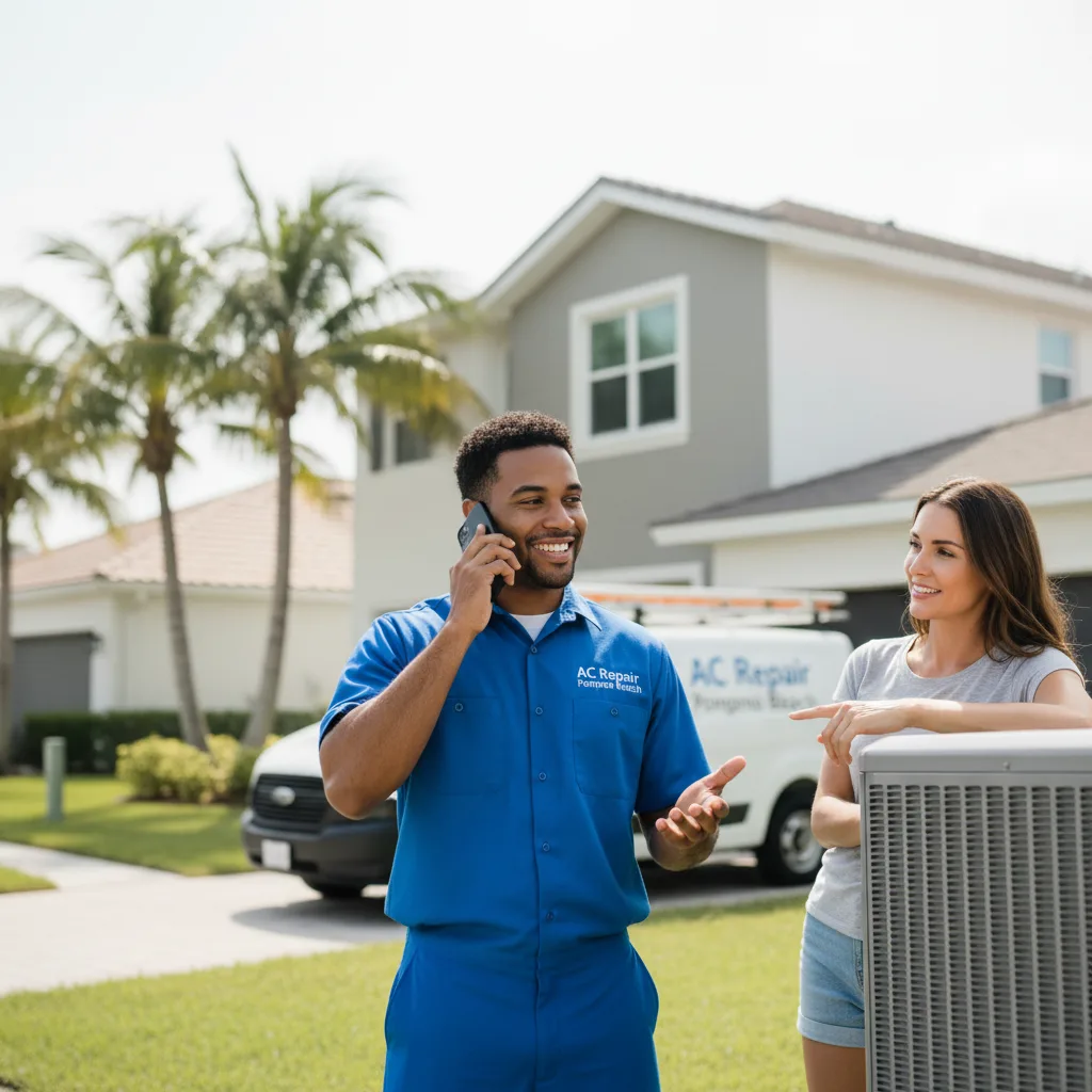 AC Repair Pompano Beach customer support in Kaufman